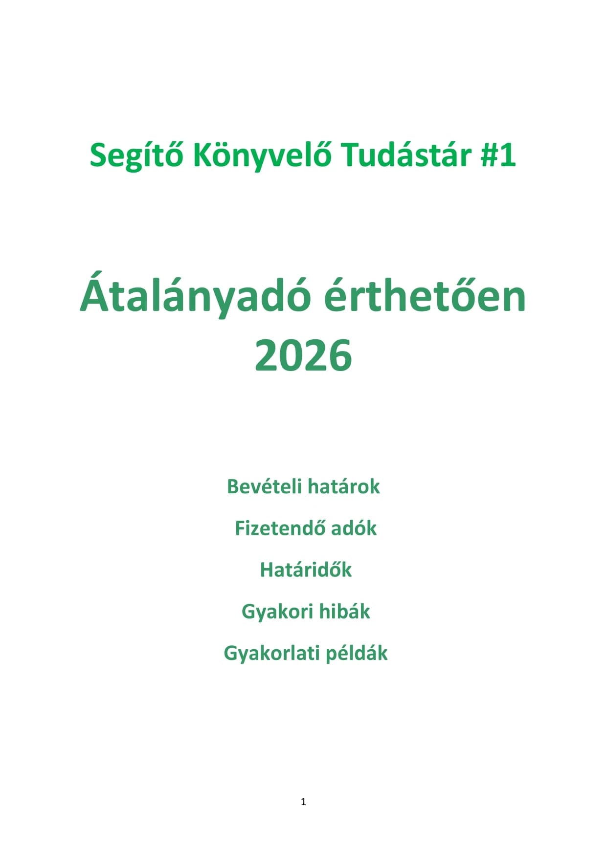 Átalányadó érthetően 2026